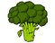 Desenho de Brócolis para colorear
