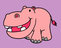 Desenho de Hipopótamos para colorear
