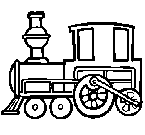 Desenho de Comboio 2 para Colorir