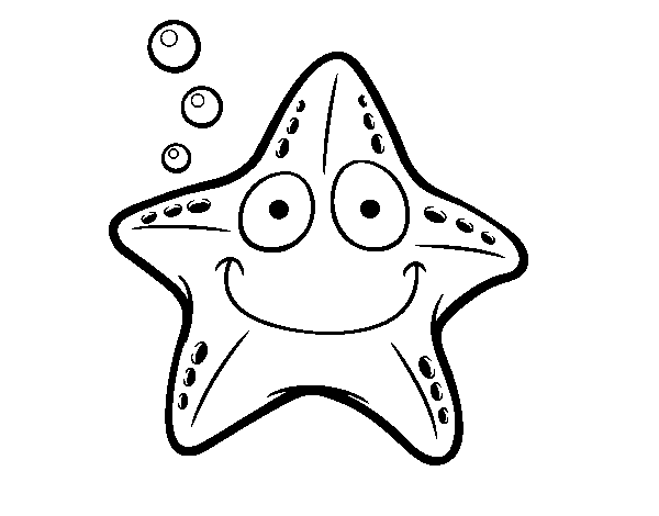 Desenho de Estrela náutica para Colorir
