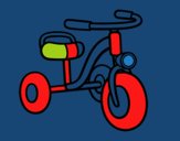 Um triciclo infantil
