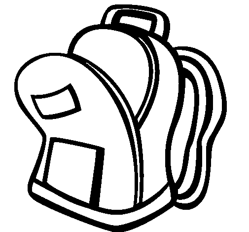Desenho de Carteira de colégio II para Colorir