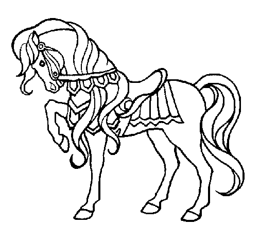 Desenho de Cavalo 1 para Colorir
