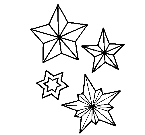 Desenho de Copos de neve para Colorir