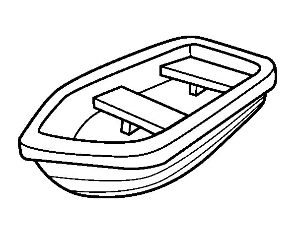 Desenho de Navio para Colorir