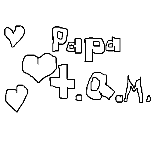 Desenho de Papa TQM para Colorir