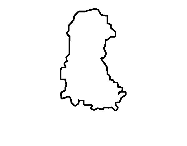 Desenho de Provincia de Palencia para Colorir